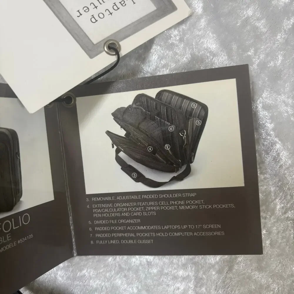 Kenneth Colo Reaction Laptop Portfolio New With Tags